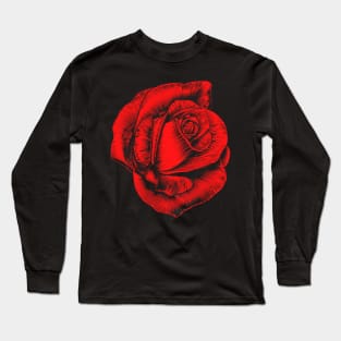 Rose Blossom Vintage Long Sleeve T-Shirt